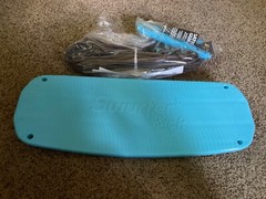New, SWURFER KICK STAND UP SURFING TREE SWING. Opened box. Complet UP TO 150 LBS