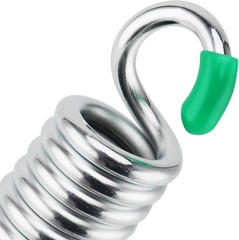 4 PCS Heavy Duty Porch Swing Springs, Stainless Steel Swing Springs