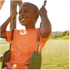 NEW Green Swing Seat Slide Kids Child Fun Yard Garden Gift Playset Belt Plastic