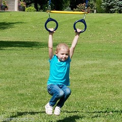 Swing-N-Slide Ring and Trapeze Combo Swing Spin CIRCUS TODDLER Kids Fun WS4488
