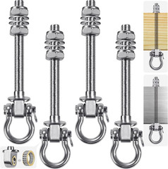Dolibest Swing Hangers with Bearing – 4 Pack Stainless Steel 304 Hardware Hooks