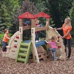 Outdoor CLIMBER WALL CRAWLER TUNNEL SLIDE Activity Playground Toy Gym Explore