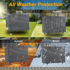 Outdoor Swing Cover, 3 Triple Seater 420D Waterproof Patio Porch Swing Cover …