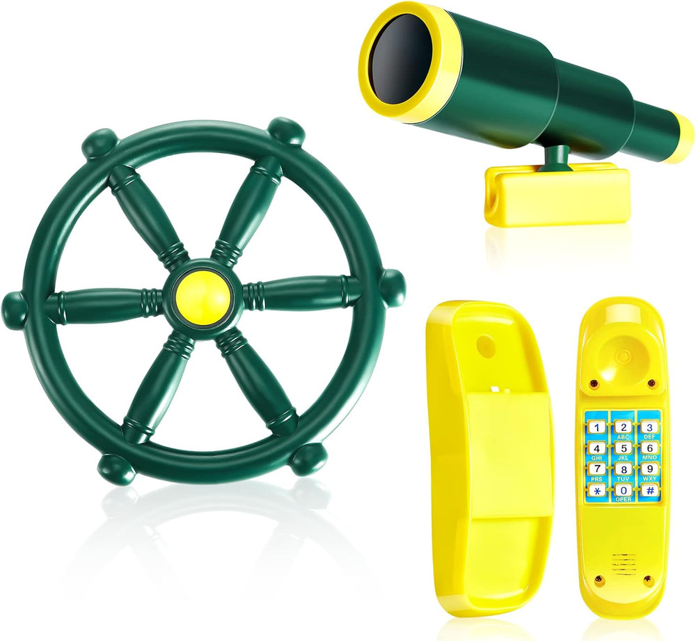 3 Pcs Playground Accessories for Kids Outdoor Swing Set Accessories Playground E