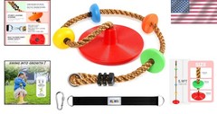 Climbing Rope Tree Swing Set for Kids – Easy Installation