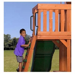 Purife 17 Inch Black Metal Safety Handles Playground Accessories – Pack of 6