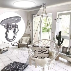 2Pack Heavy Duty Swing Hanger 180° Ceiling Swing Mount 1000 LBS Capacity Heav…