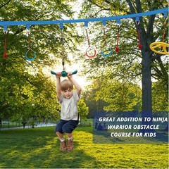 Swing Spins Set: 360° Twist-Spin Toy for Outdoor Fun – Kids Adventure Green