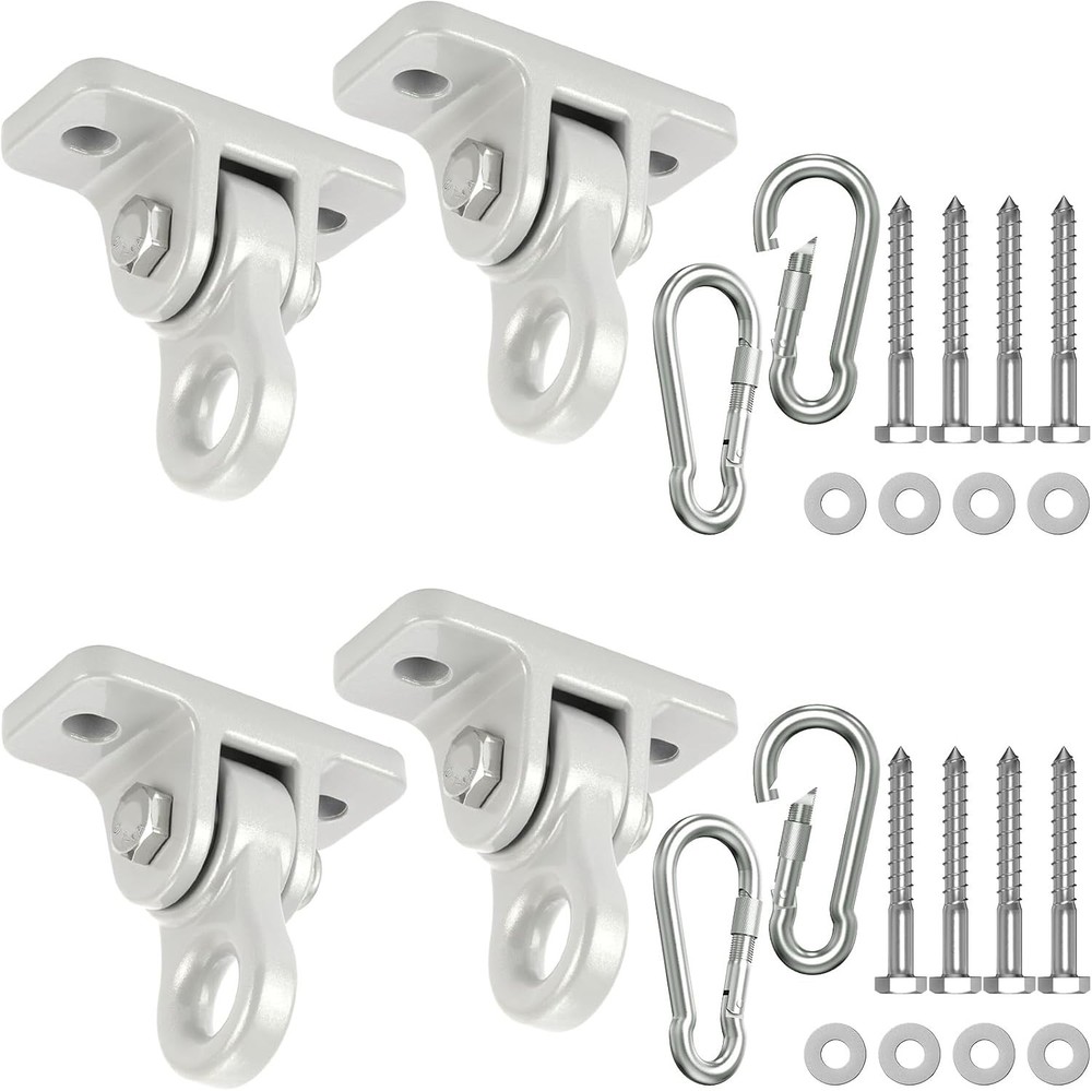 Heavy Duty Porch Swing Hangers Kit Swing Hardware Hooks | Aluminum alloy