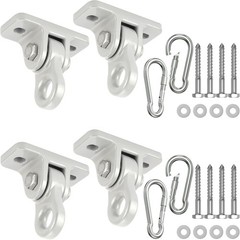Heavy Duty Porch Swing Hangers Kit Swing Hardware Hooks | Aluminum alloy