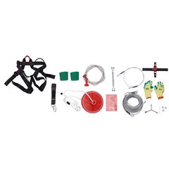 160 Feet Zip Line Kit for Adult up to 330Lb with galvanized iron Zipline