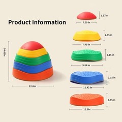 Stepping Stones para niños: fomenta el equilibrio y la coordinación NUEVO US