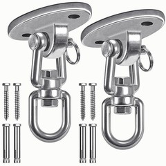 Ceiling Swing Mount Stainless Steel Swing Hangers Free Swivel Swing Hooks for…
