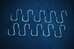 10 Piece Zinc Plated 5/16 S-Hooks swing-set hardware swing accessories strong