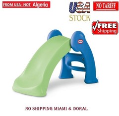 Little Tikes Junior Play Slide Green/Blue, 5 ft or less