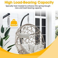 2 Pack Porch Swing Springs, Premium Stainless Steel Heavy Duty Springs, 1300 …