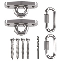 2 Heavy Duty Swing Hangers Anti-Rust 304 Stainless Steel,2000LB Swivel Swing …