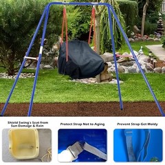 Outdoor Toddler Swing Seat Cover, Playground & Patio Yard Covers for Swings
