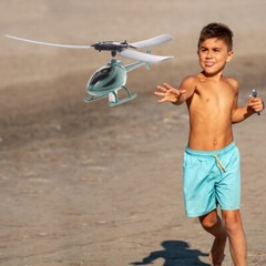 Pull String Helicopter Toy Funny Copter Educational Gift Toy for Children Kids