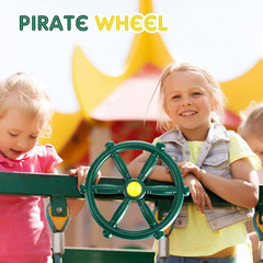 3 Pcs Playground Accessories for Kids Outdoor Swing Set Accessories Playground E