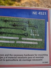 Swing-N-Slide WS 4521 Anchor-It Metal Ground Anchors- Set of Four, Black