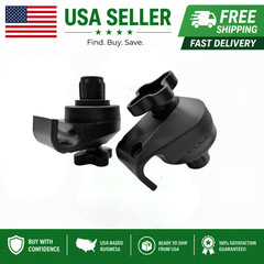 2 Pack Garden Swing Plastic Fittings Porch Patio Swing Frame Parts for Outdoor