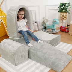 Foam Climbing Blocks for Toddlers 1-3 Inside – Soft Play Climb and Crawl Acti…