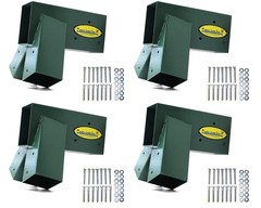 Easy 1-2-3 A-Frame 2 Brackets for Swing Set with All Mounting Hardware, Green |