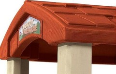 Kids Play Treehouse Toddler Outdoor Yard Playset Climber Slide Stairs Ages 2+