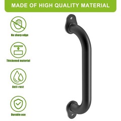 6 Pack 12-Inch Safety Handle, Metal Safety Playground Handles, Playset Hand G…