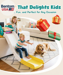 Couch Slide for Toddlers, Upgraded Indoor Toddler Slide for Couch, Bed & Stairs,