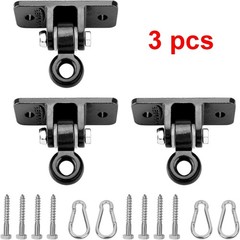 3 Heavy Duty Swing Hangers Swing Set Hardware Playground Porch Yoga Seat Trapeze