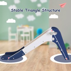 Sturdy Slide for Kids Age 2-6, Plastic Toddler Slide Climber Set Outdoor Indoor