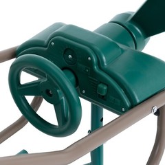 Lifetime Ace Flyer 90135 Earth Tone Airplane Teeter Totter Double Play Seesaw