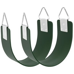2 Pcs Swing Seat with Metal Triangle Ring 30.4 x 5.9 Inch Heavy Duty Swing Set