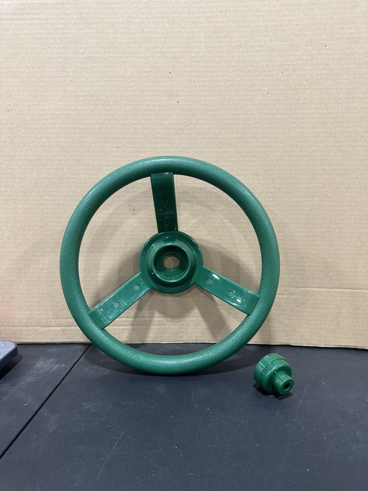 SWING SET STEERING WHEEL Green playground accessories playset 11.5” NO HARDWARE