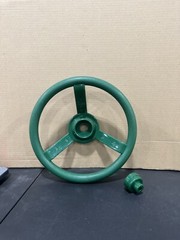 SWING SET STEERING WHEEL Green playground accessories playset 11.5” NO HARDWARE