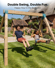Swing Set Brackets, Heavy-Duty A-Frame Set Hardware, with 2 A-Frame Swing Bracke