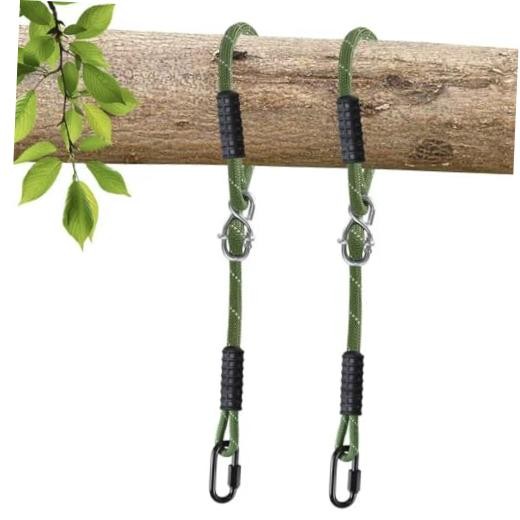 Tree Swing Ropes Heavy Duty, Adjustable Extendable Hammock Hanging Straps for