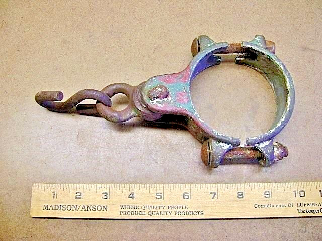 PARIS No. 13 Swing Hanger Hardware Single Piece Frozen Bolts Vintage Hardware!