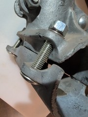 GameTime Galvanized 3 1/2″ Swing Set Pipe Bracket 1362 & 1362 Assembly – NOS