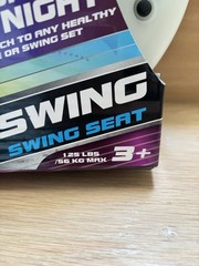 RIPLINE Flying Saucer Swing Seat with LED Lighted Seat – Up To 125lbs 🆕