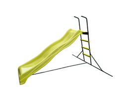 Kids Plastic Slide Indoor Freestanding Playground Equipment Green