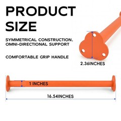 16.5 inch Monkey Bars Kit for Backyard Outdoor Indoor Ladder Rungs
