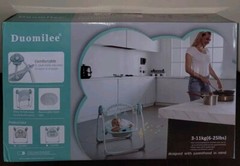 Yadala Baby Swing, Foldable Baby Swing for Infants with Adaptable