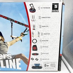 Slackers Ninjaline – 36′ Intro Kit – Includes 7 Hanging Attachments New