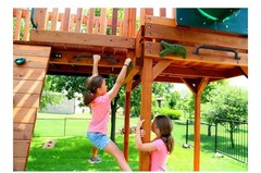 Purife 17 Inch Black Metal Safety Handles Playground Accessories – Pack of 6