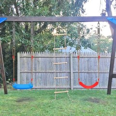 Hammock Chair Hanging Kit Swing Spring Hardware, Heavy Duty Suspension Swivel…