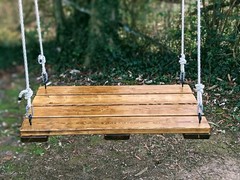 Custom Made Unique Side Swinging Pine Tree Swing *made in the USA*