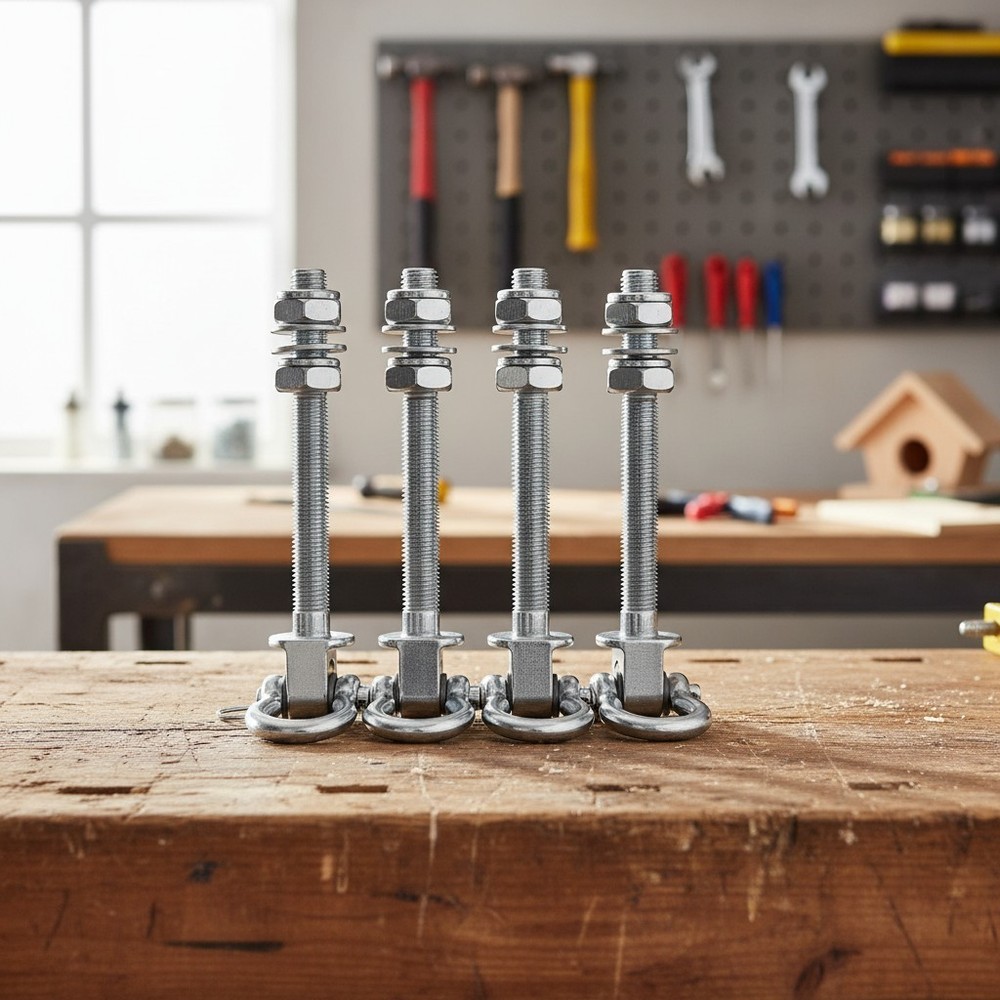 Heavy Duty Swing Hangers with Bearings – Set of 4 Stainless Steel 304 Hardware